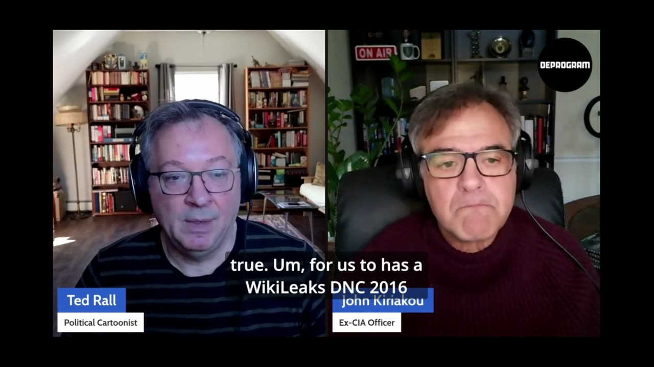 The DeProgram Podcast – Rumble Premium Special Best of Ted Rall & John Kiriakou