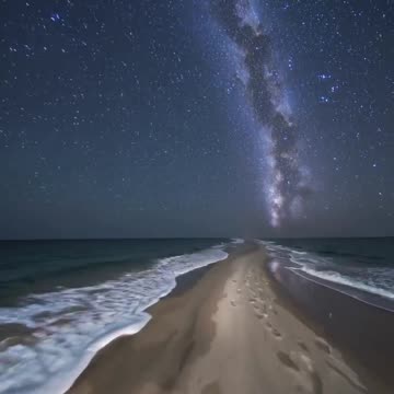 Riding the Cosmic Edge 🌌🏍️🌊