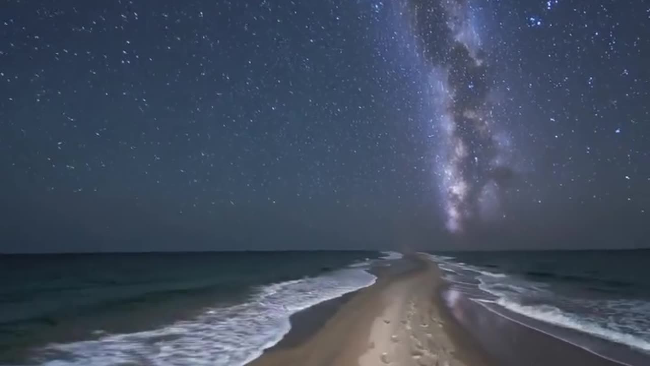 Riding the Cosmic Edge 🌌🏍️🌊