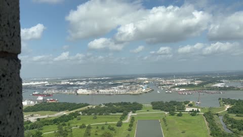 San Jacinto Monument:Top Level Observation Deck