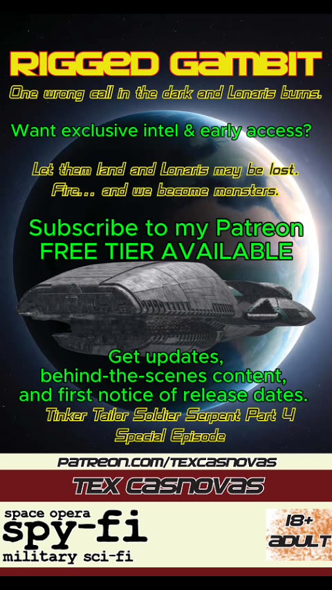 Generating some hype about the upcoming Tinker, Tailor, Soldier, Serpent Part 4: RIGGED GAMBIT