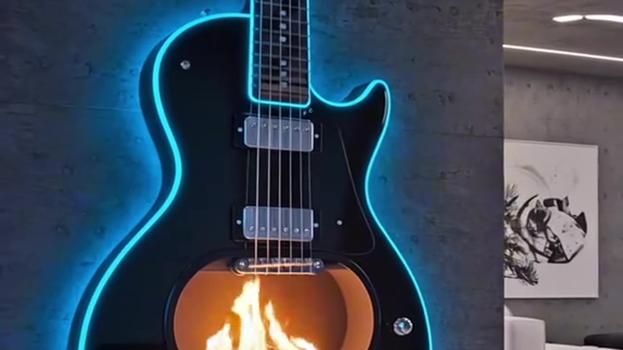 GUITAR FIREPLACE ANYONE ?