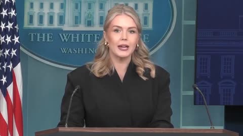 WH Press Sec. goes through some of the economic progress made in 2025