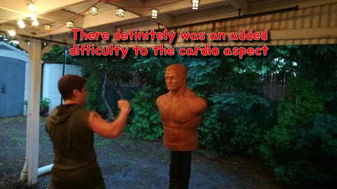 Martial Arts Training in a thunderstorm