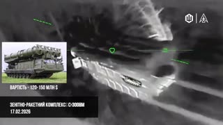 14th regiment of the 1st separate center of the BpS SBS successfully struck the S-300BM