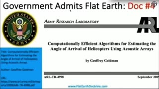 FLAT EARTH GOVERNMENT DOCUMENTS