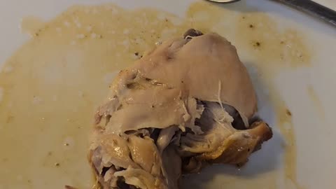 Cornish Hen Slow Cooked in Crockpot