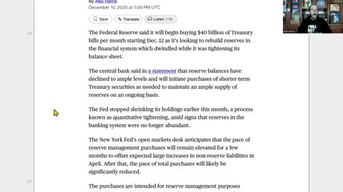 QE Is BACK: $45B a Month From the Fed | Silver Ready to Skyrocket