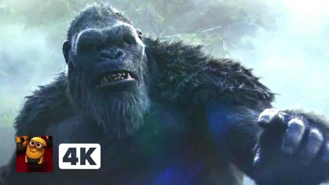 Godzilla x Kong- The New Empire (2024) 4K - Skar’s Apes Attack Kong _ Movieclips