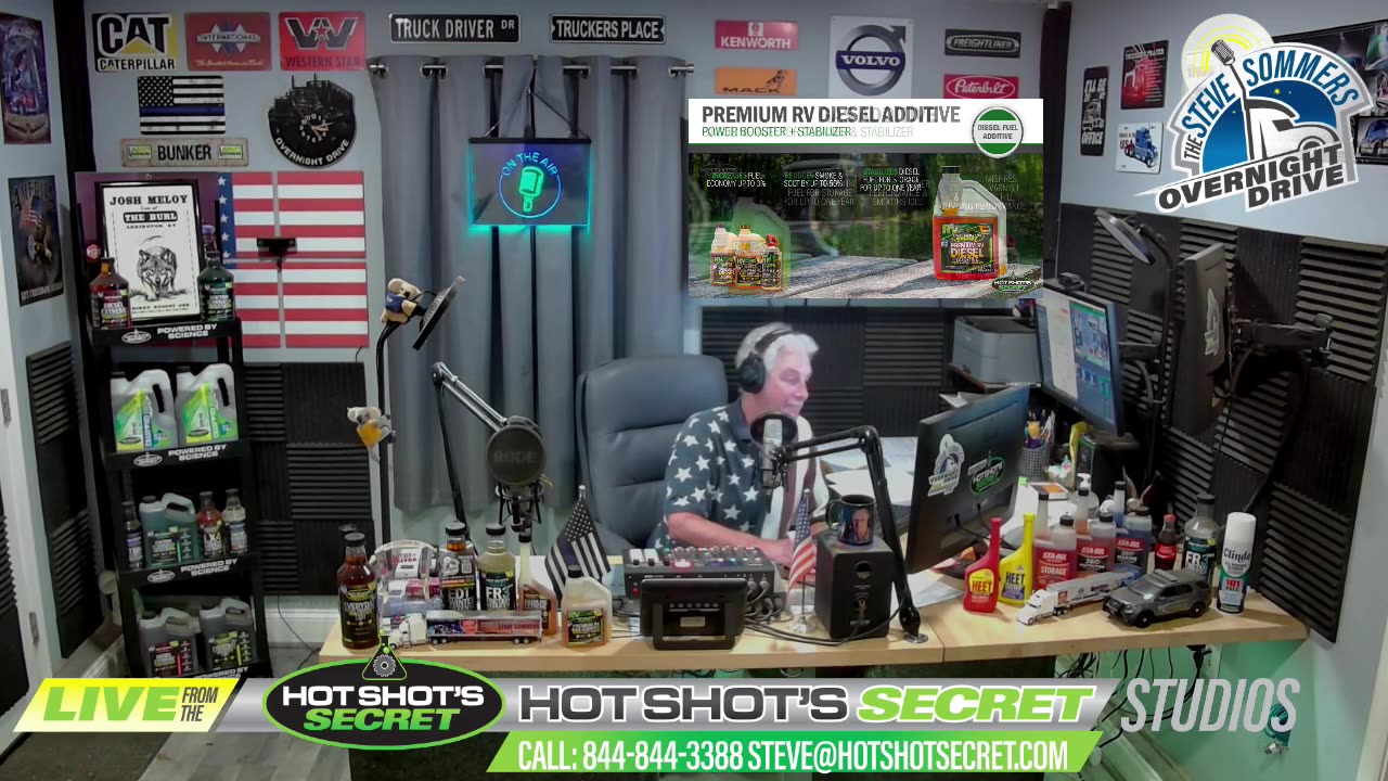 Live: The Steve Sommers Overnight Drive: September 25, 2025