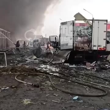 Russians Attack Dnipro Warehouses of the Ukrainian Equivalent of Dollar General(ATB Market)