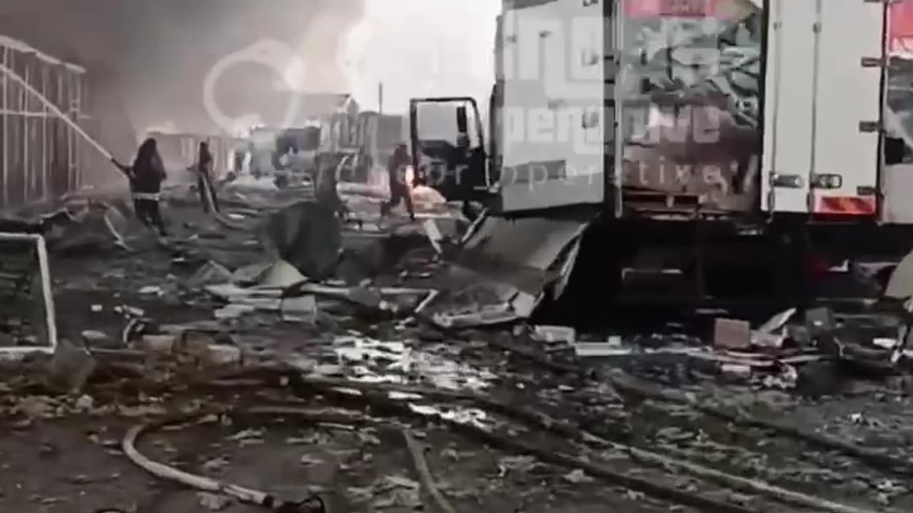 Russians Attack Dnipro Warehouses of the Ukrainian Equivalent of Dollar General(ATB Market)