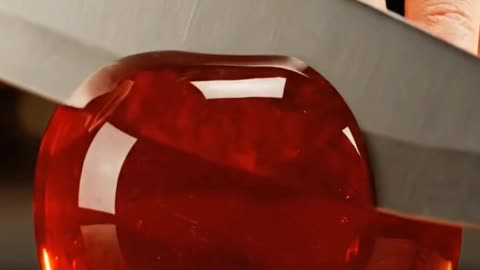 Glass apple