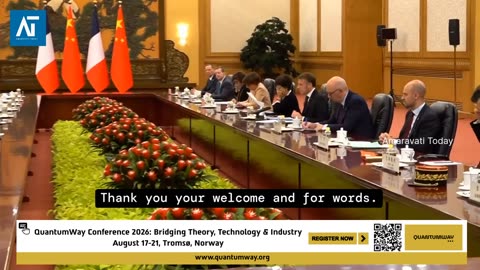 Macron Meets Xi in Beijing: Key Deals, Diplomacy & Chengdu Highlights | China-France | AT World News