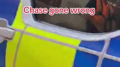 Police chase goes wrong