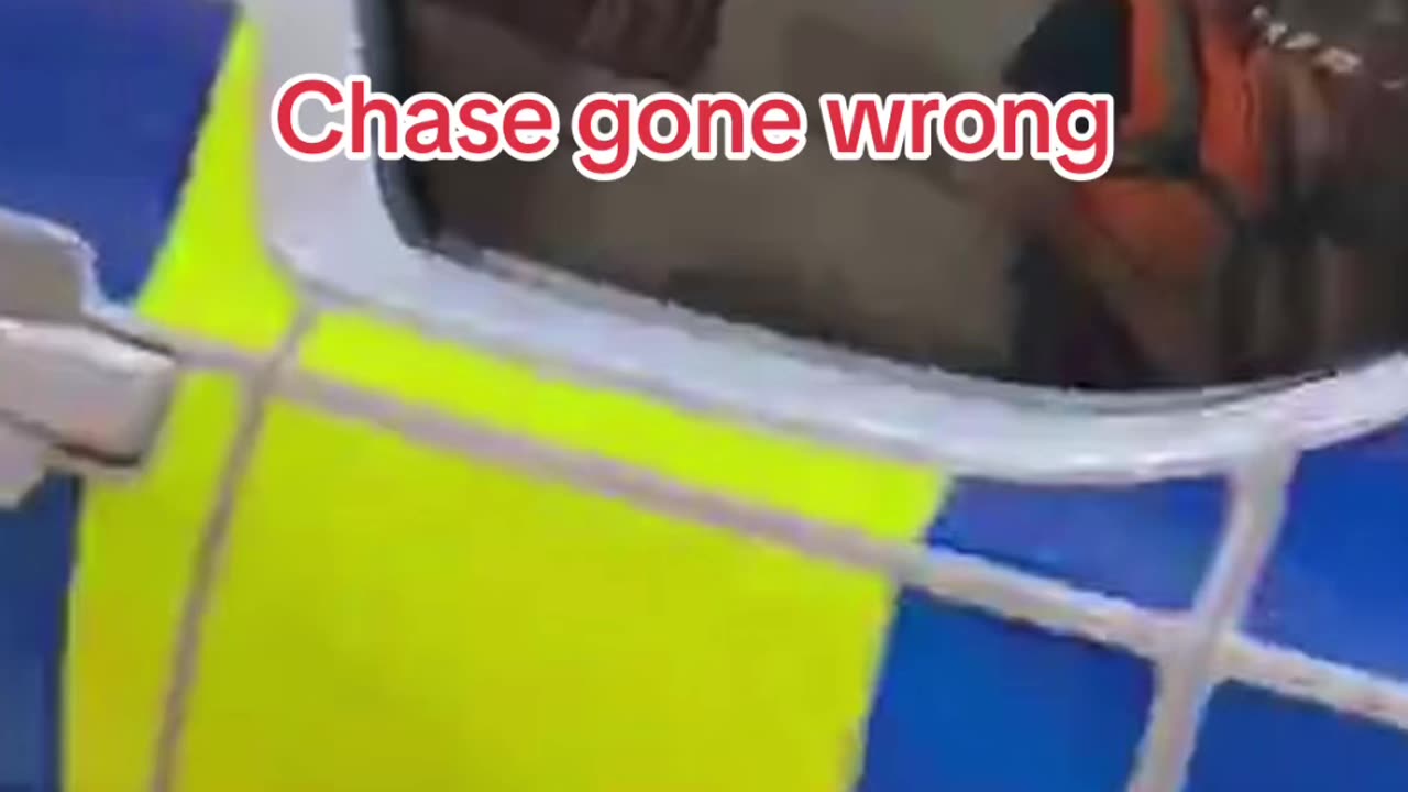 Police chase goes wrong