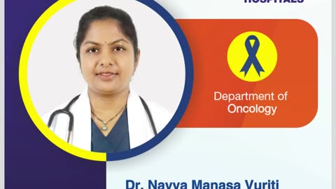 Dr. Navya Manasa Vuriti - Best Medical Oncologist in Hyderabad, India