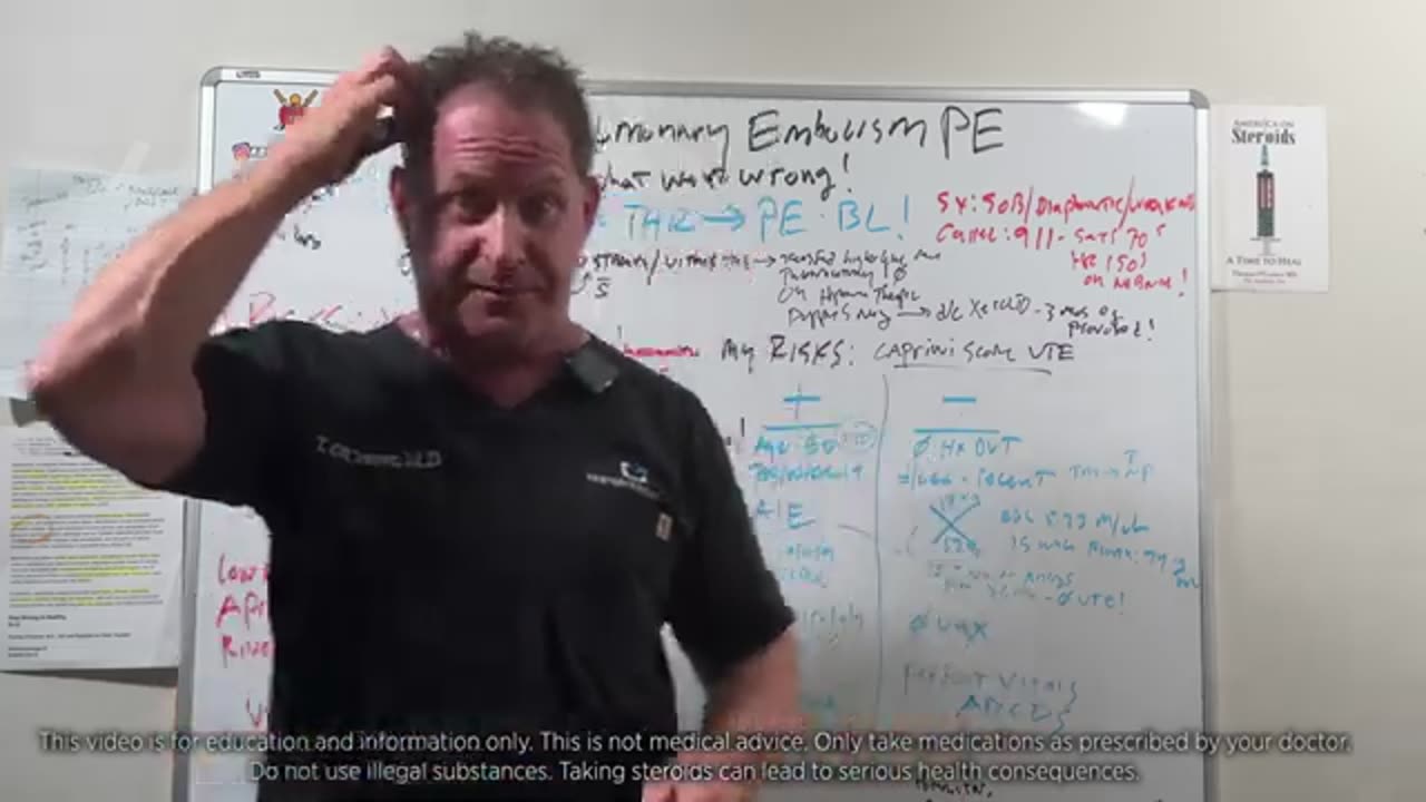 What Men on TRT & Steroids MUST DO Before Surgery to Avoid Pulmonary Embolism - Doctor's Experience!