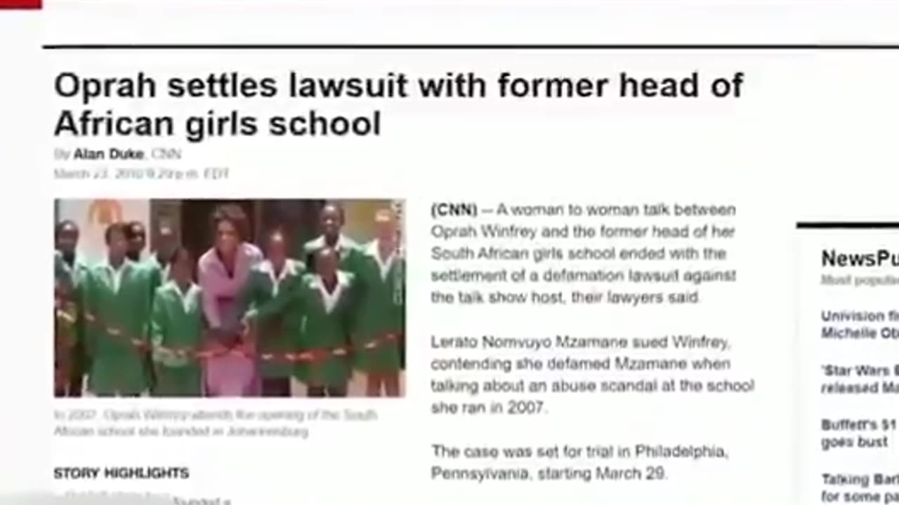 OPRAH SAYS “CHILD MOLESTERS MAKE CHILDREN FEEL GOOD”