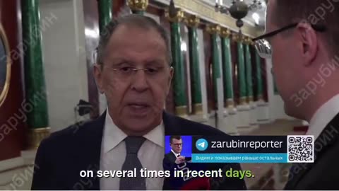 Lavrov says Trump is being misled on Ukraine by advisors