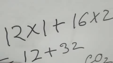 1 Mol of Carbon dioxide