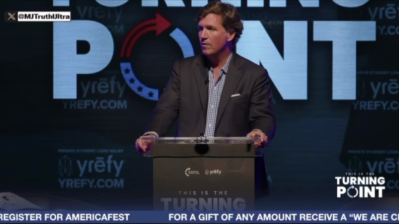 Tucker Carlson is a hard NO on investing in Bitcoin, which he believes was created by the CIA