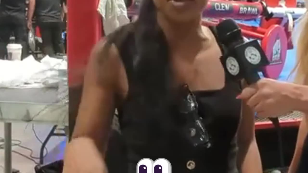 Alexus Walker on Her First Bare Knuckle Fight | Danielle Moinet Interview at BKB Weigh-Ins