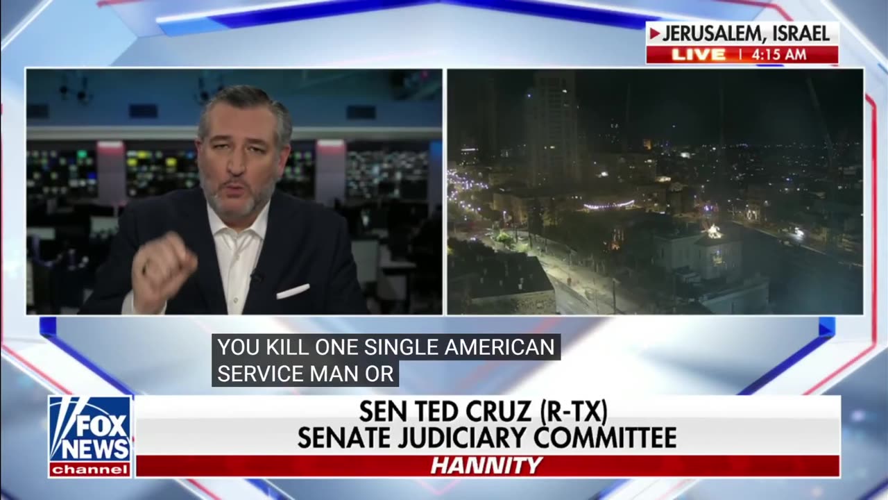 KILL ORDER CONFIRMED-IRAN’S TOP COMMAND EXTERMINATED -TED CRUZ DELIVERS LETHAL WARNING “STRIKE AMERICA & TRUMP WILL ANNIHILATE YOU”