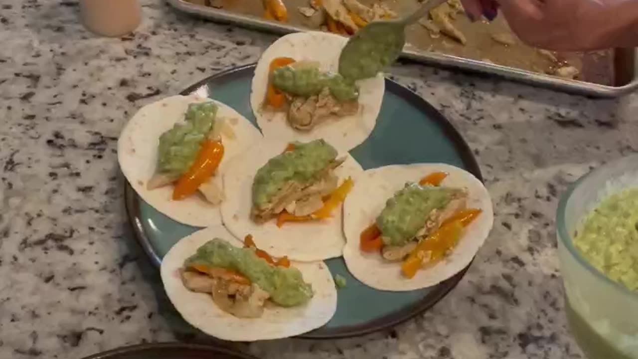 Sheet Pan Chicken Fajitas