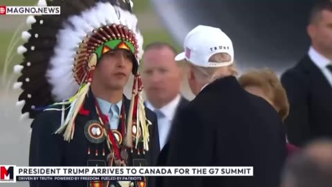 President Trump has arrived in Canada for the G7