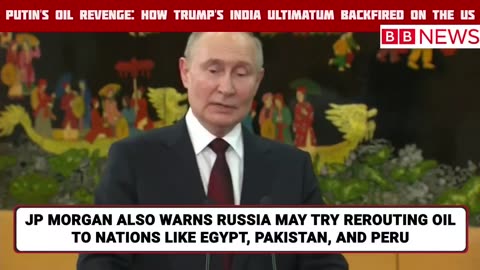 Did Trump Just Trigger Putin's Oil War With India in the Middle?