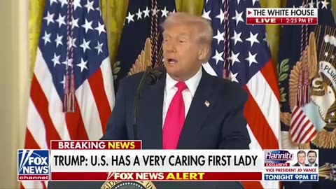 President Trump and first lady Melania Trump introduce new executive order