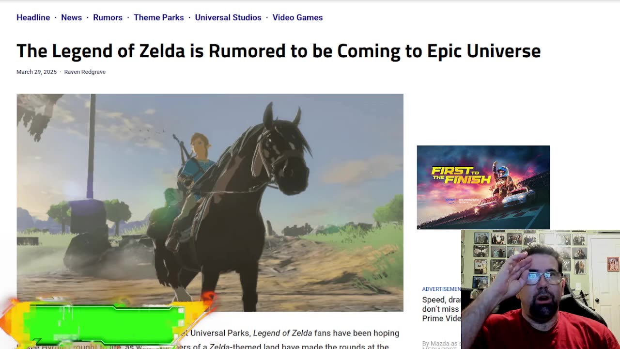 Legend Of Zelda Rumored To Be Heading To Epic Universe