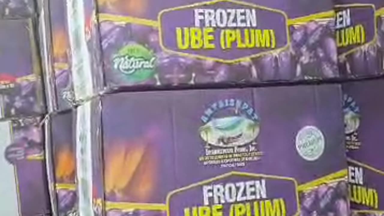 No wonder Ube is very scarce and expensive these days. All don go for export