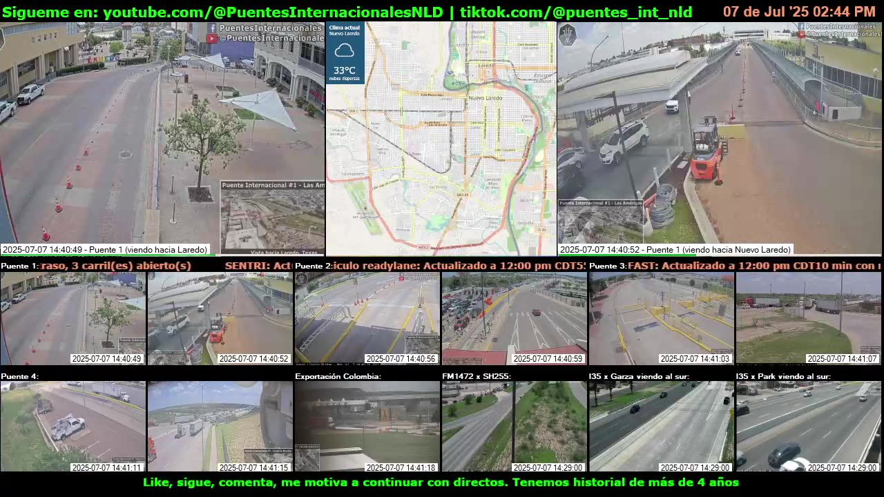 Puentes Internacionales NLD (Youtube / TikTok)