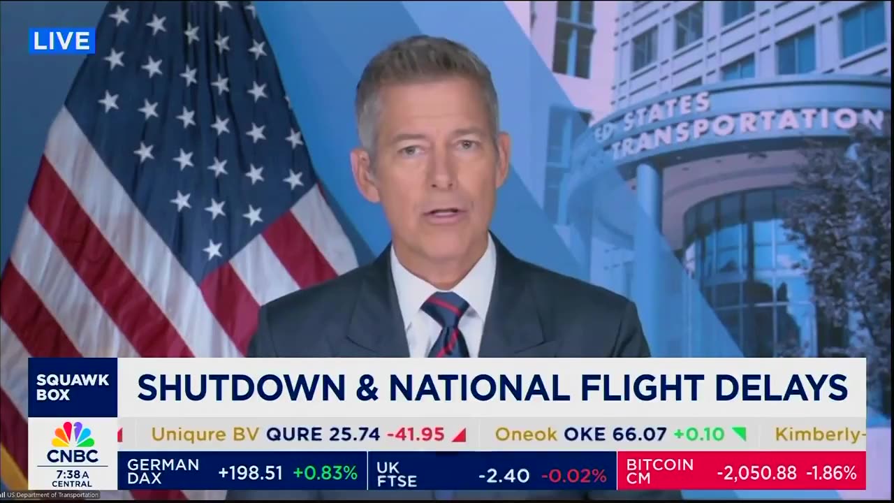 Sec Sean Duffy: Inspectors, Technicians, ATCs all need to be paid!