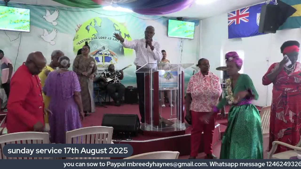 sunday service 17th August 2025