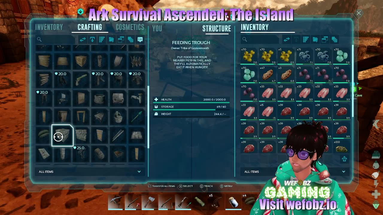 Wefobz Gaming: 3 for the price of 1, and a new Boss on island - Ark Survival Ascended