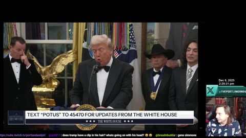 Kennedy Center Honors Medal Presentation