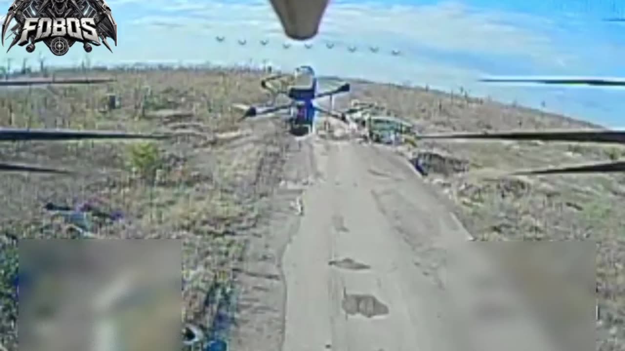 💥🛸 Ukraine Russia War | FPV Drone Collision in Donetsk | RCF