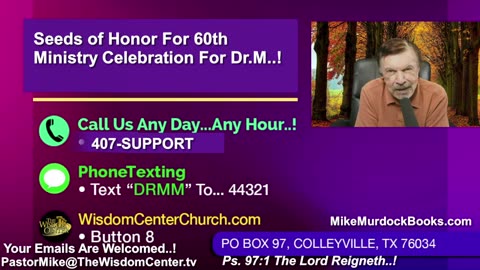 Re-Air: The Bible World of Mike Murdock..!!!