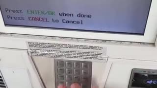 Press 1785 at a gas pump, you can set a maximum amount of gas you want to pay for