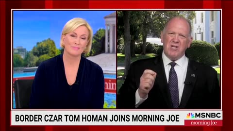 Tom Homan Leaves Mika Brzezinski Stammering As He Sets Record Straight On ICE Raids