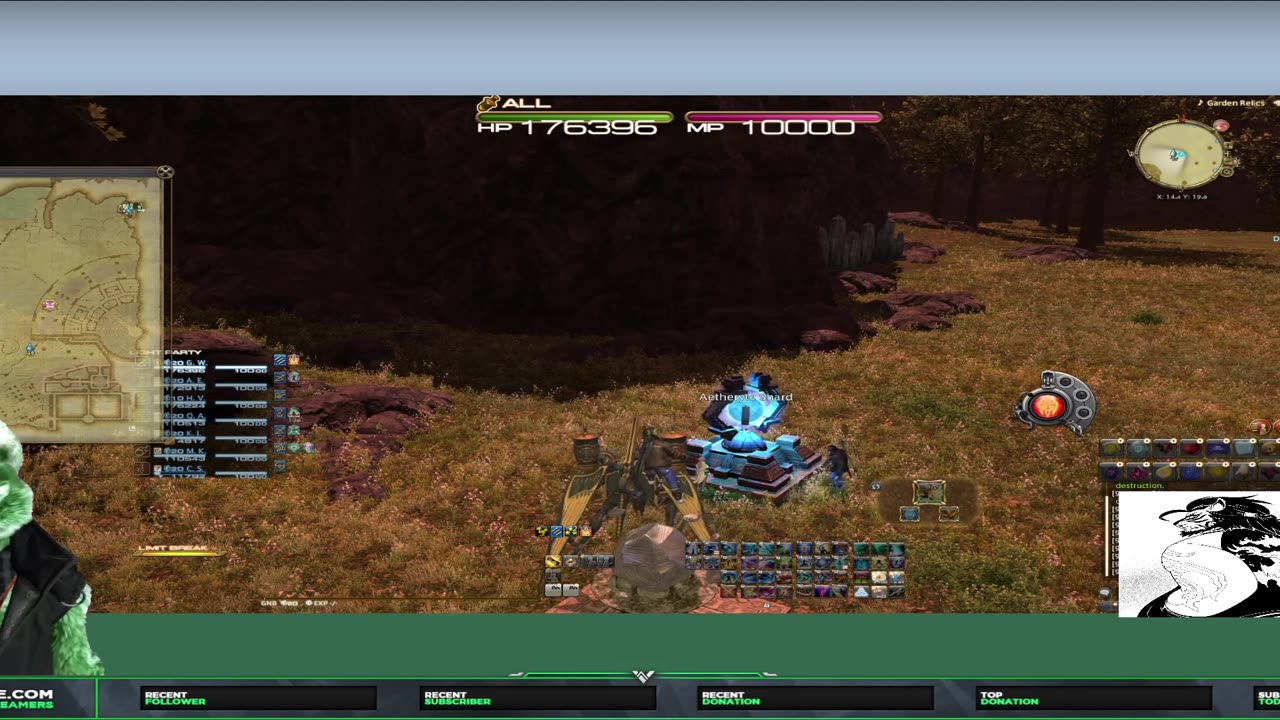 Early morning Occult Crescent Farming