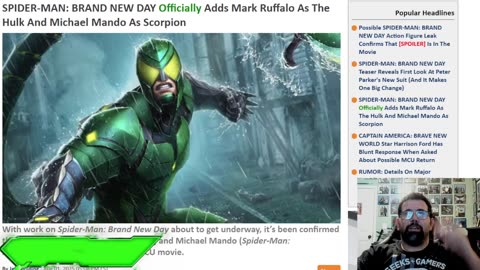Hulk And Scorpion Confirmed For New Spider-Man Movie