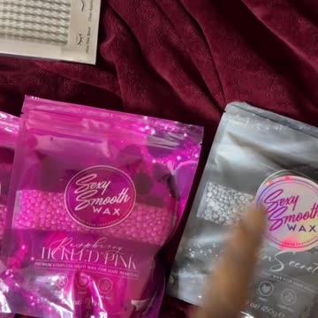 Unboxing Sexy Smooth Raspberry Tickled Pink & Satin Secret Wax | @Quadayzahc Review