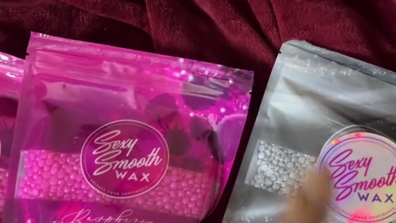 Unboxing Sexy Smooth Raspberry Tickled Pink & Satin Secret Wax | @Quadayzahc Review