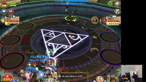 Wizard101 with a tough decision with todays preset controls and allot of beastmoon