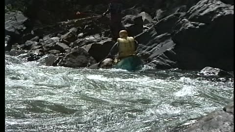 Upper Animas River Whitewater Paddling 1994