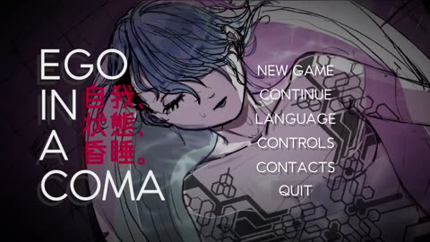 Ego In A Coma (自我、状態、昏睡。) - Playthrough Longplay Anime Adult Hack n slash Platform Disturbing Futuristic